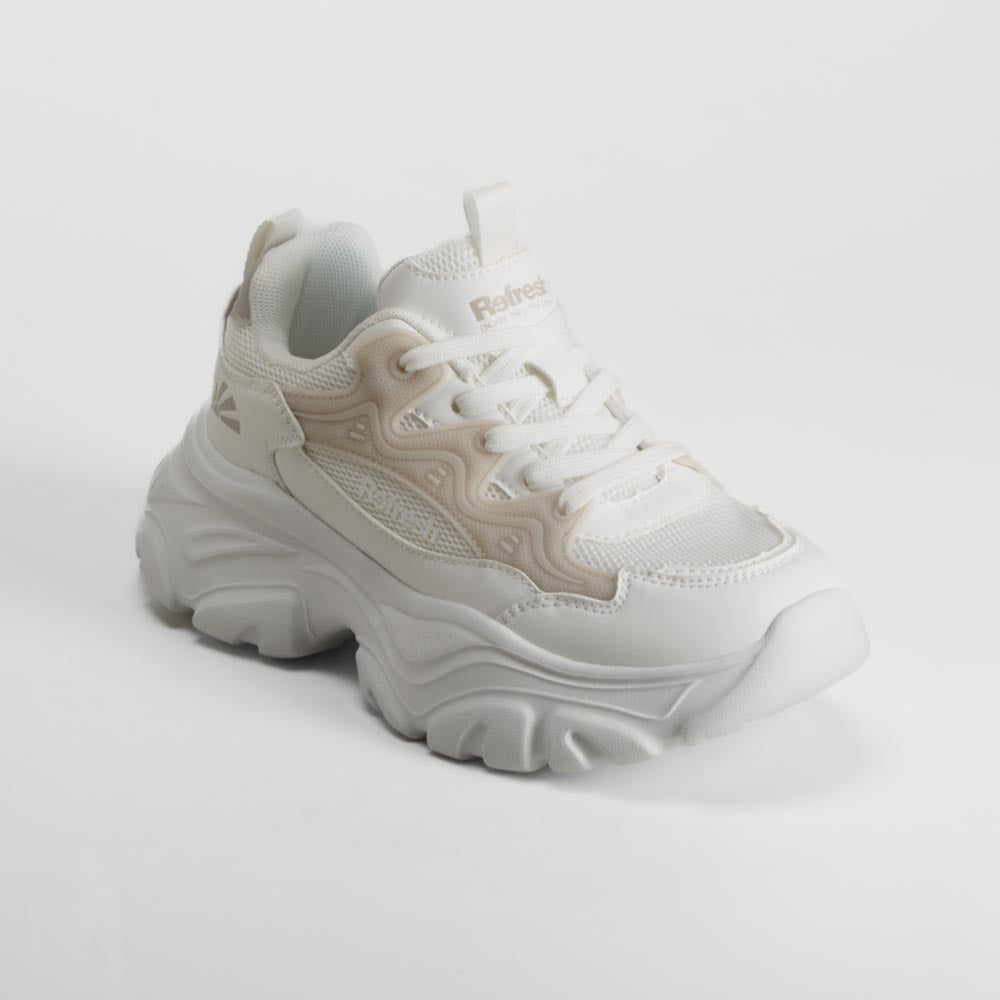 Zapatilla urbana chunky blanca REFRESH
