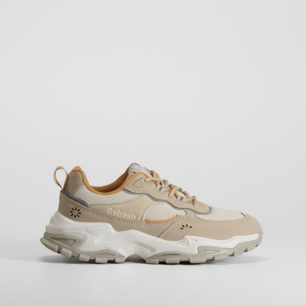 Sneaker chunky beige REFRESH