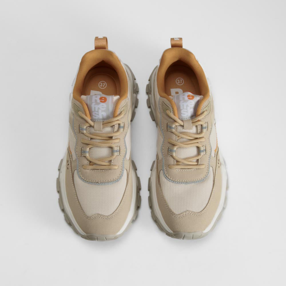 Sneaker chunky beige REFRESH