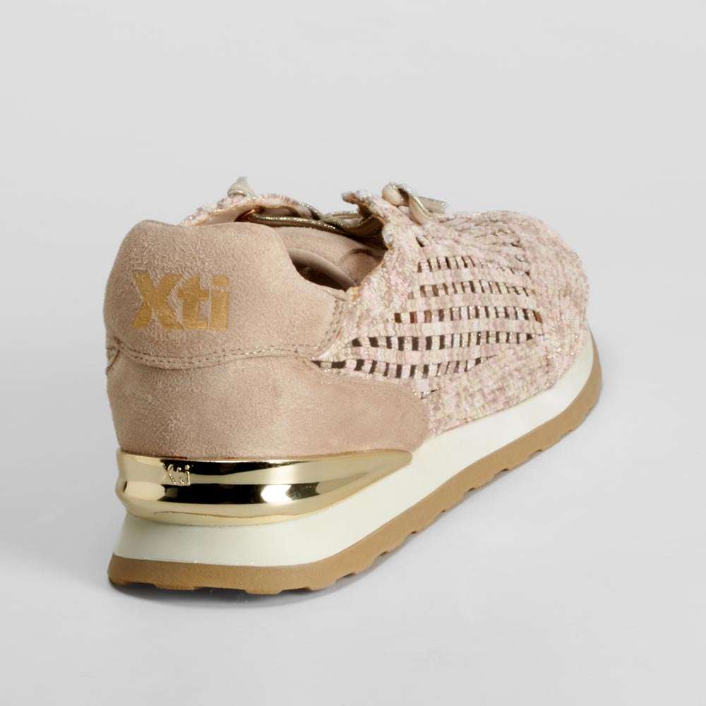 Sneaker perfos beige XTI