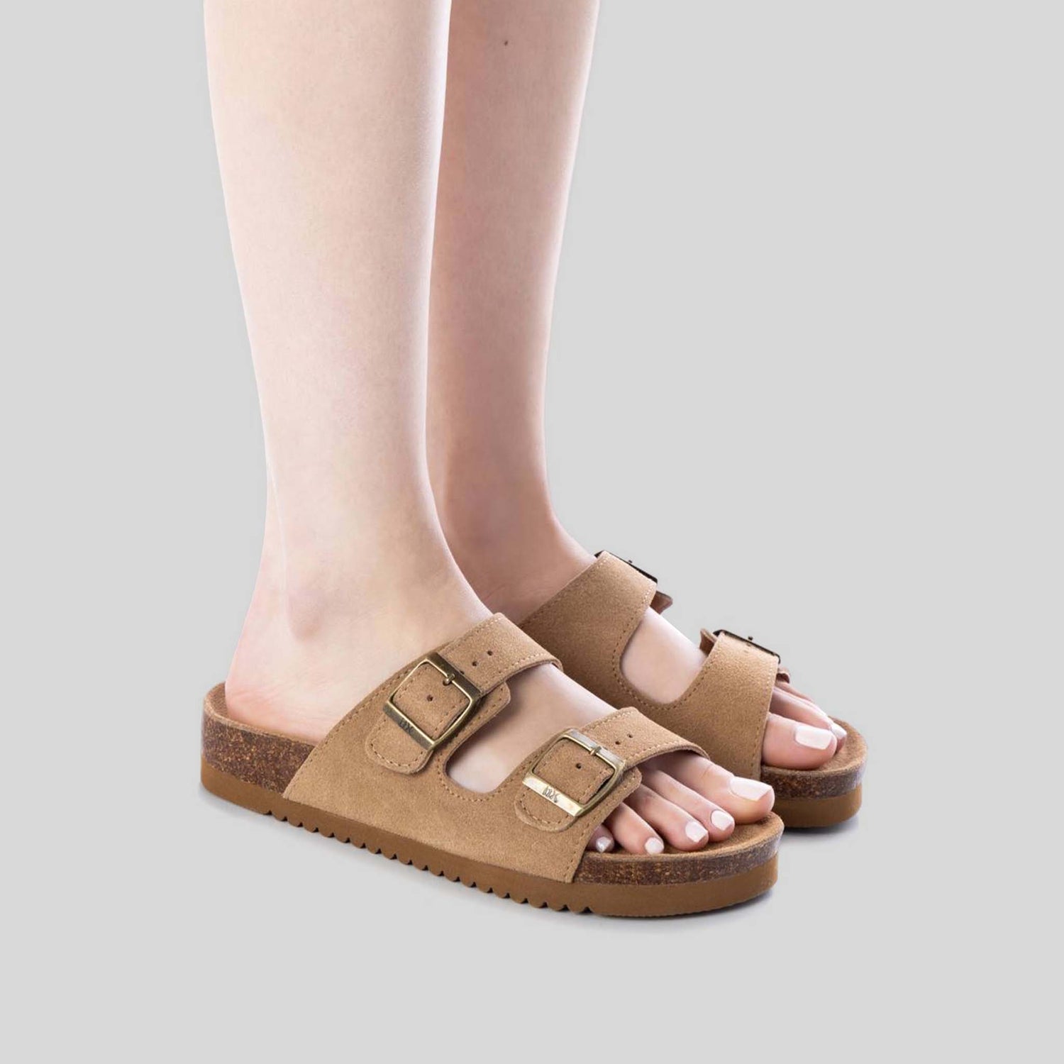 Sandalia bio piel beige XTI