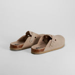 Zueco beige piel XTI