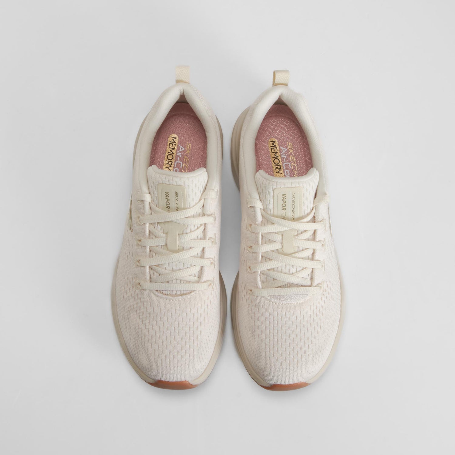 Zapatilla deportiva Vapor Foam beige SKECHERS