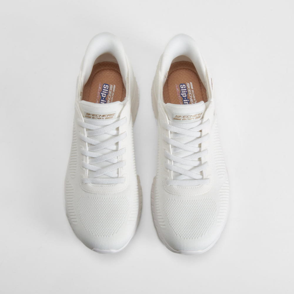 Deportiva Squad slip-ins blanca SKECHERS
