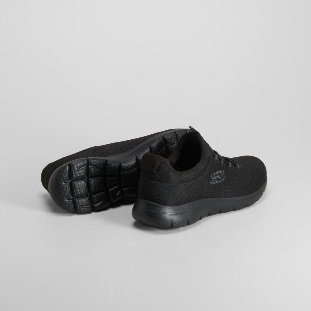 Zapatilla Summits negra SKECHERS