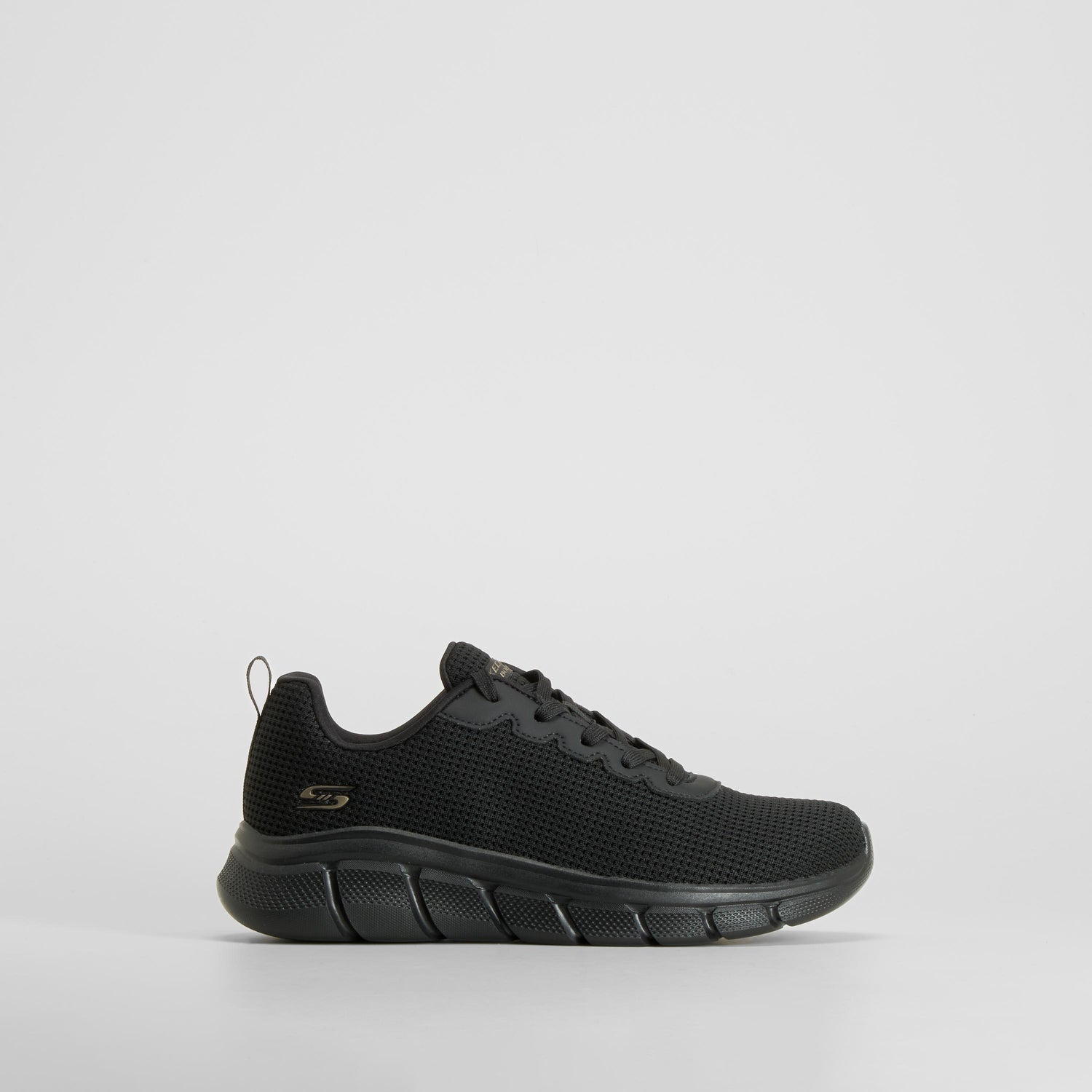 Zapatilla deportiva walking negra SKECHERS