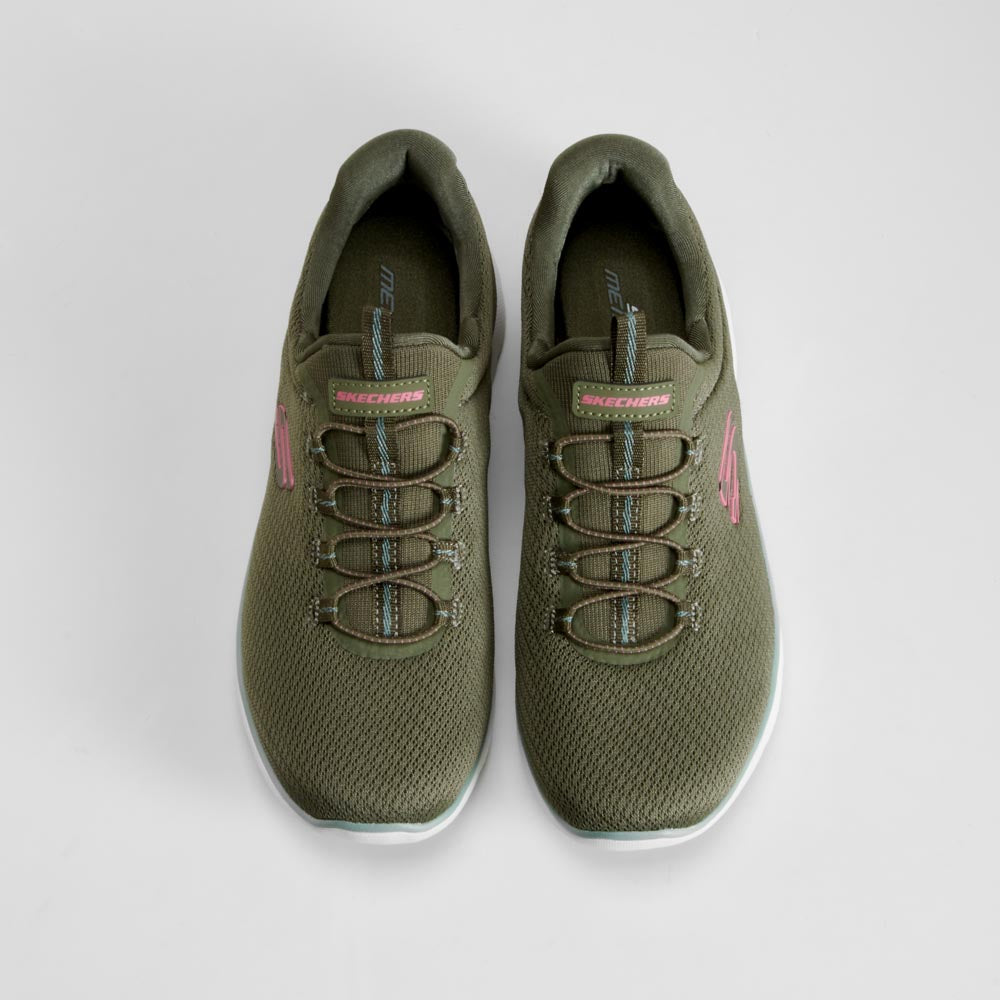 Zapatilla deportiva SUMMITS verde SKECHERS