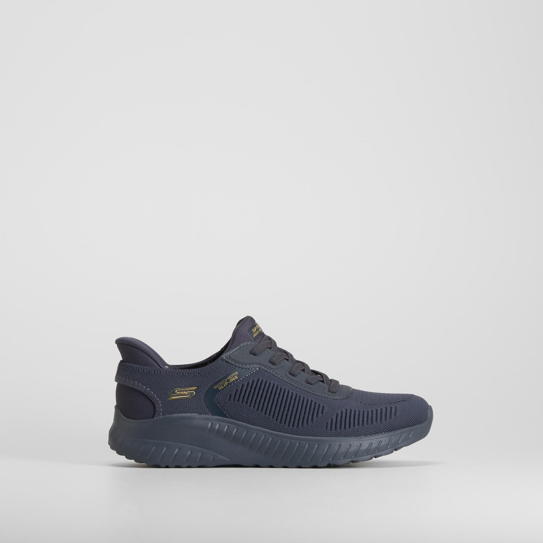 Zapatilla deportiva slip in azul SKECHERS