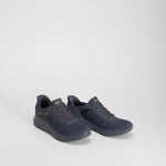 Zapatilla deportiva slip in azul SKECHERS