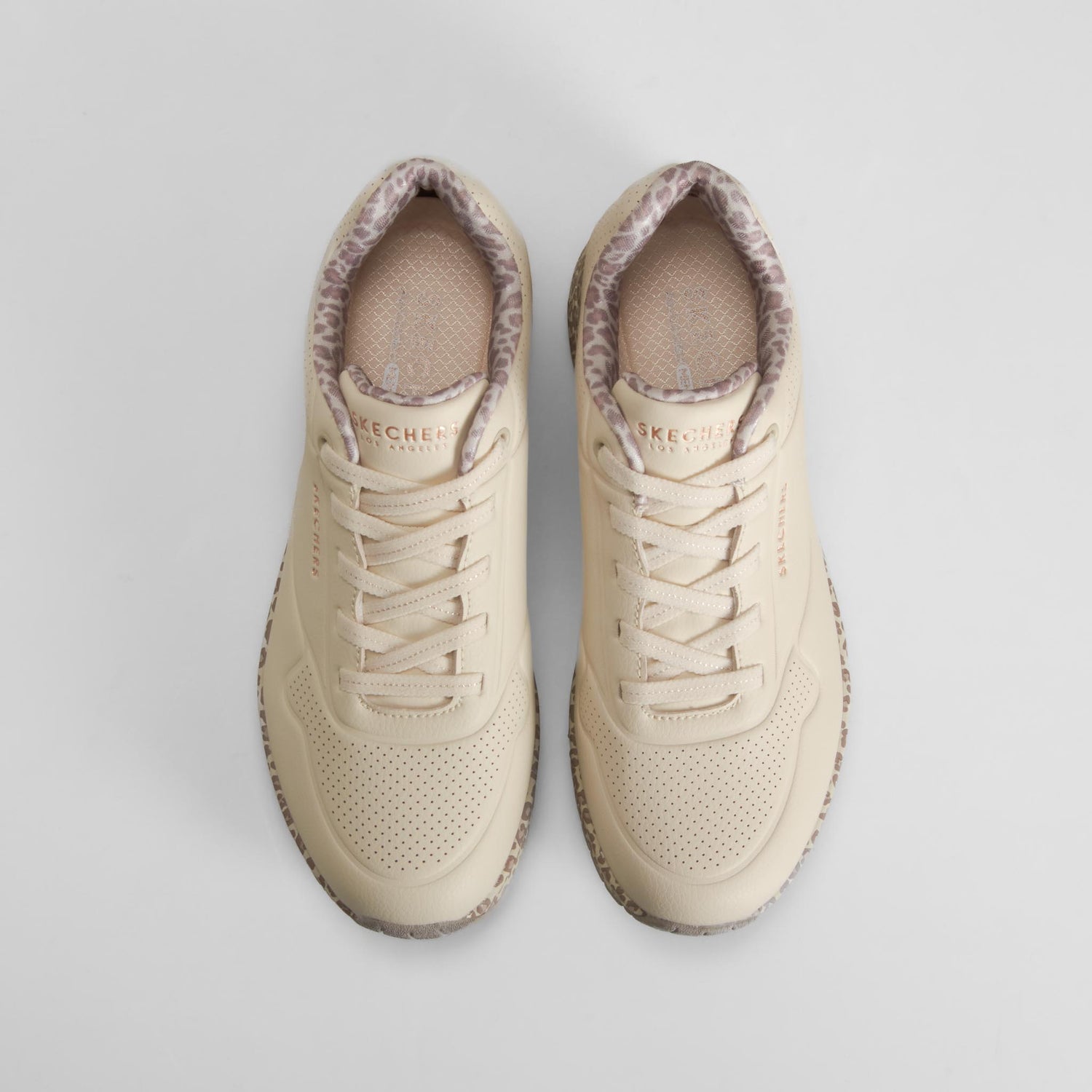 Zapatilla Uno - Safari Time blanca SKECHERS