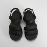 Sandalia deportiva negra SKECHERS