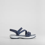Sandalia tiras azul marino SKECHERS