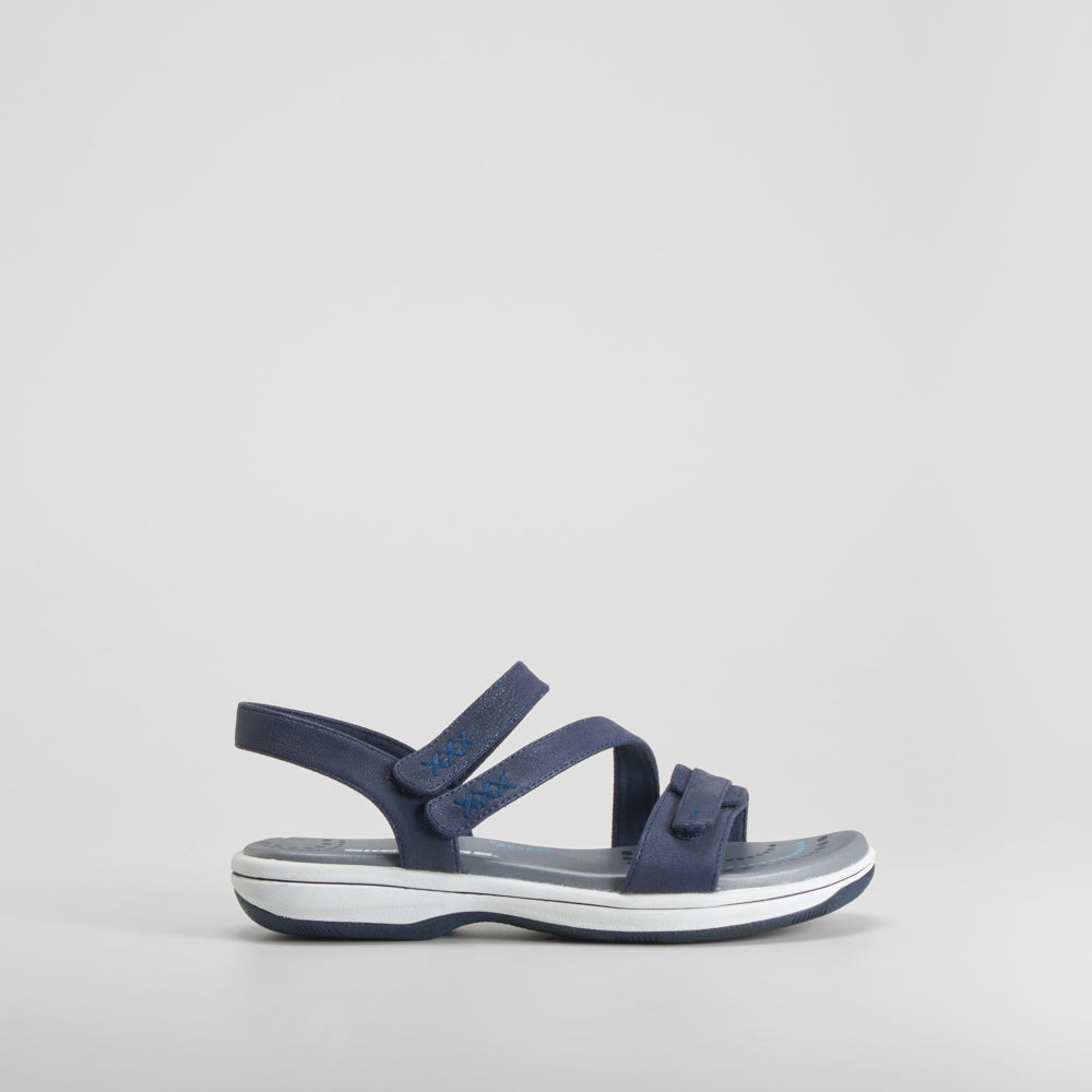 Sandalia tiras azul marino SKECHERS
