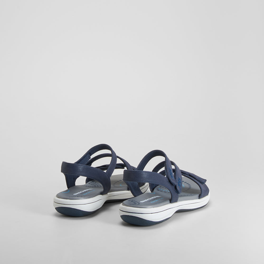 Sandalia tiras azul marino SKECHERS
