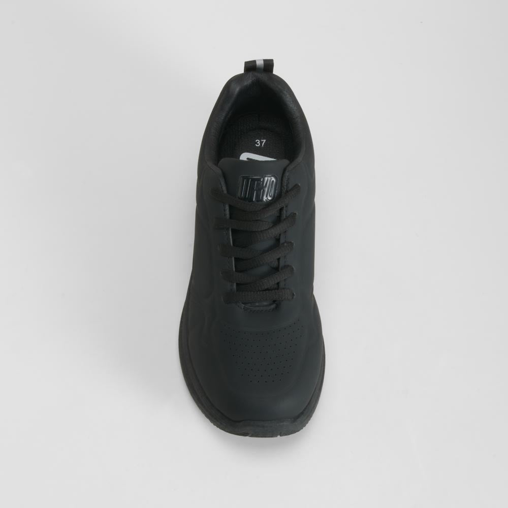 Zapatilla deportiva walking total negra UTWO