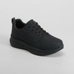 Zapatilla deportiva walking total negra UTWO