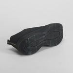 Zapatilla deportiva walking total negra UTWO