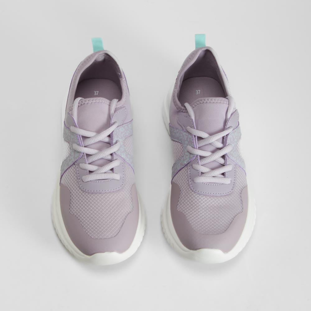 Zapatilla walking lila UTWO