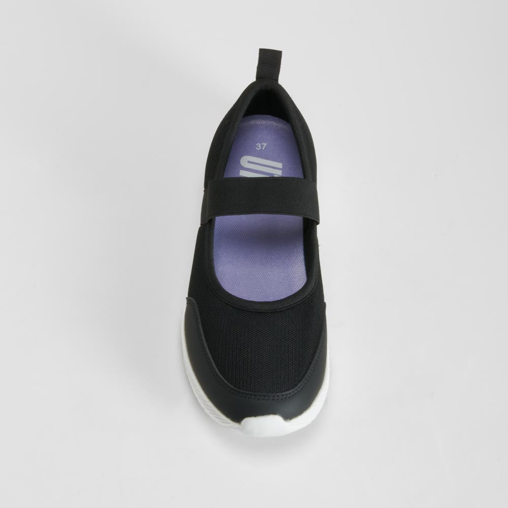 Deportiva bailarina walking negra UTWO