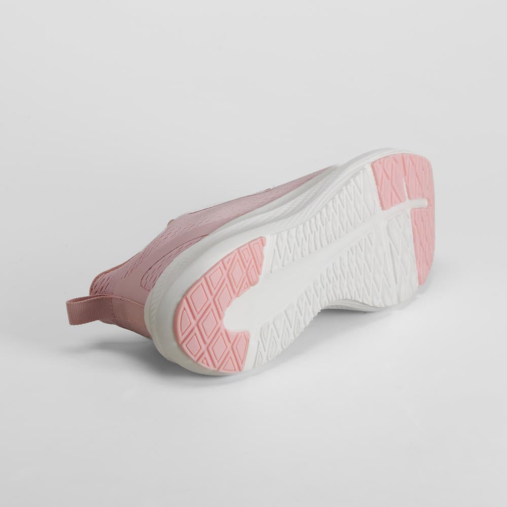 Zapatilla deportiva walking rosa UTWO