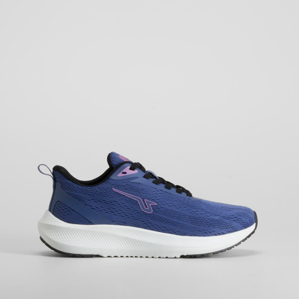 Zapatilla deportiva walking azul marino UTWO