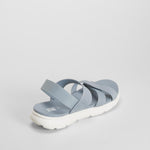 Sandalia deportiva elásticos gris UTWO