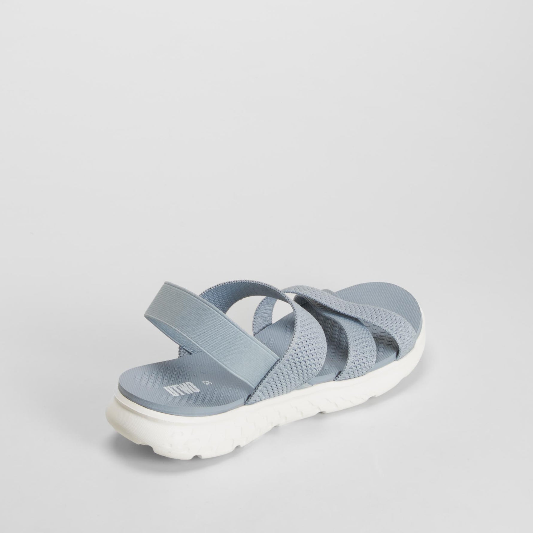 Sandalia deportiva elásticos gris UTWO