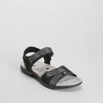 Sandalia deportiva trekking negra UTWO
