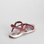 Sandalia deportiva tiras rojo UTWO