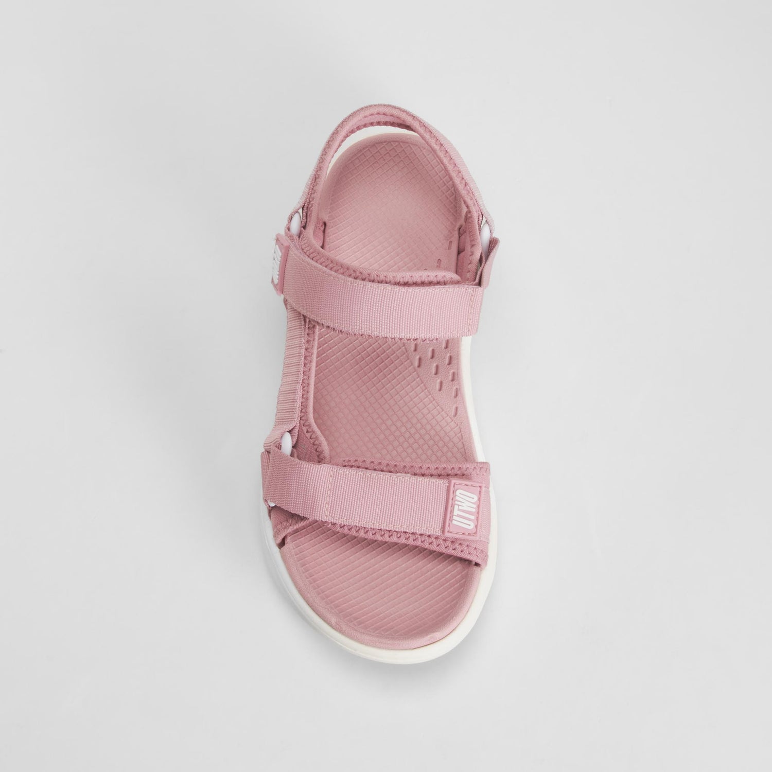 Sandalia deportiva velcro rosa UTWO