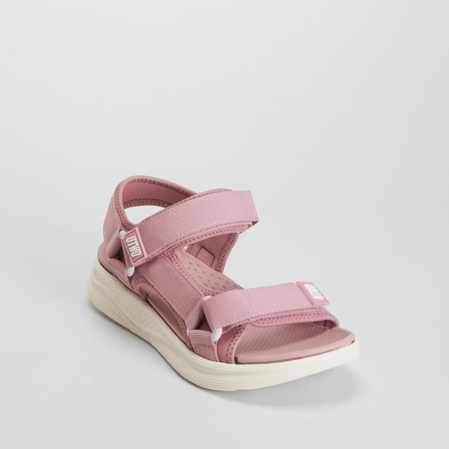 Sandalia deportiva velcro rosa UTWO