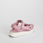 Sandalia deportiva velcro rosa UTWO