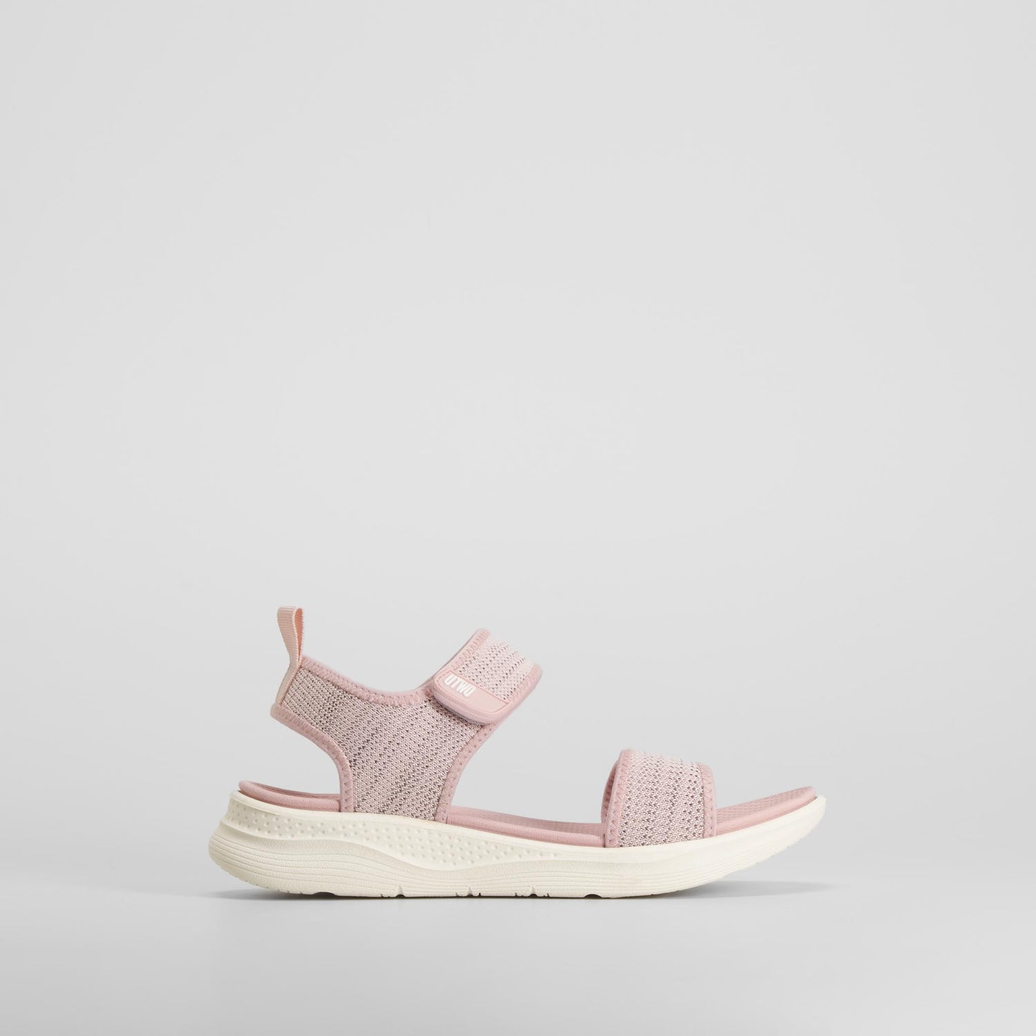 Sandalia deportiva walking velcro rosa UTWO