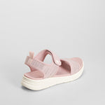Sandalia deportiva walking velcro rosa UTWO