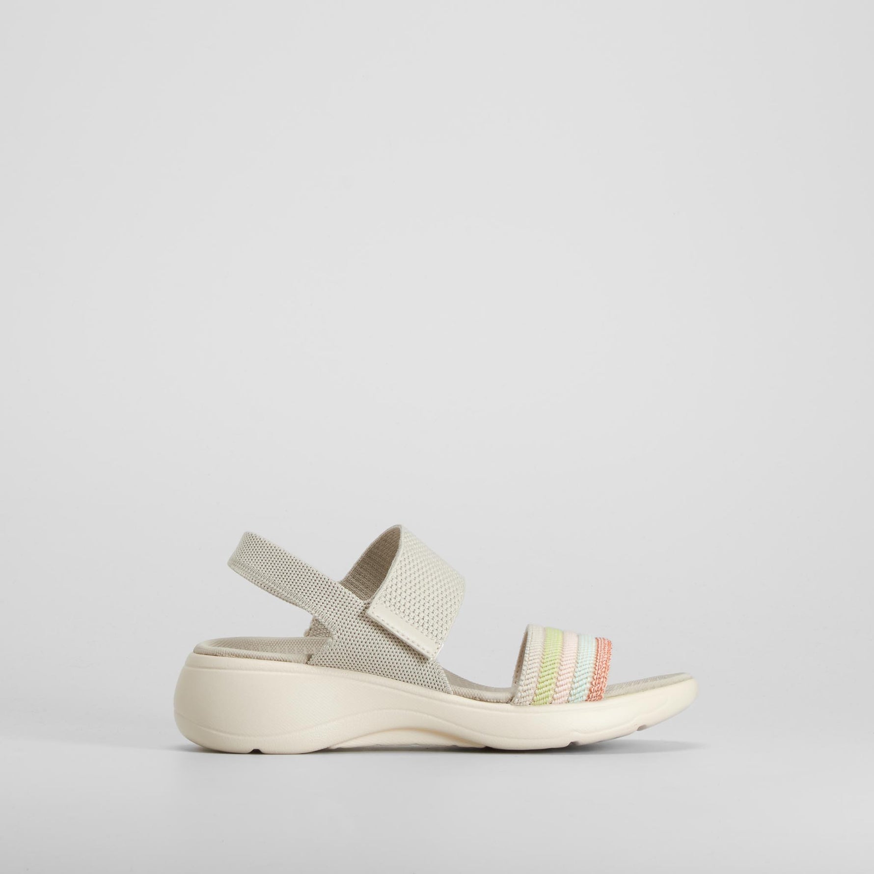 Sandalia deportiva cuña multicolor UTWO