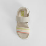 Sandalia deportiva cuña multicolor UTWO
