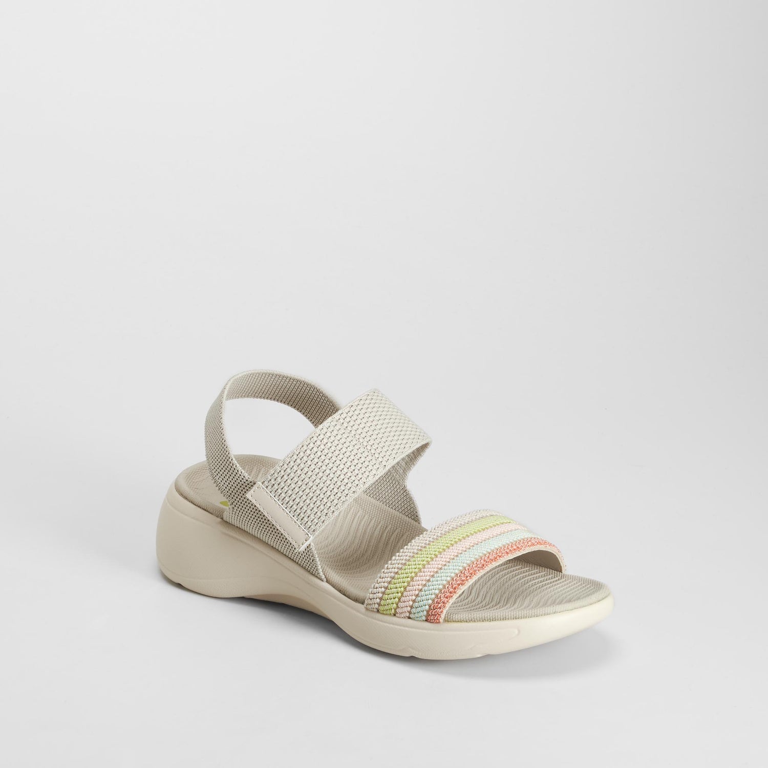Sandalia deportiva cuña multicolor UTWO