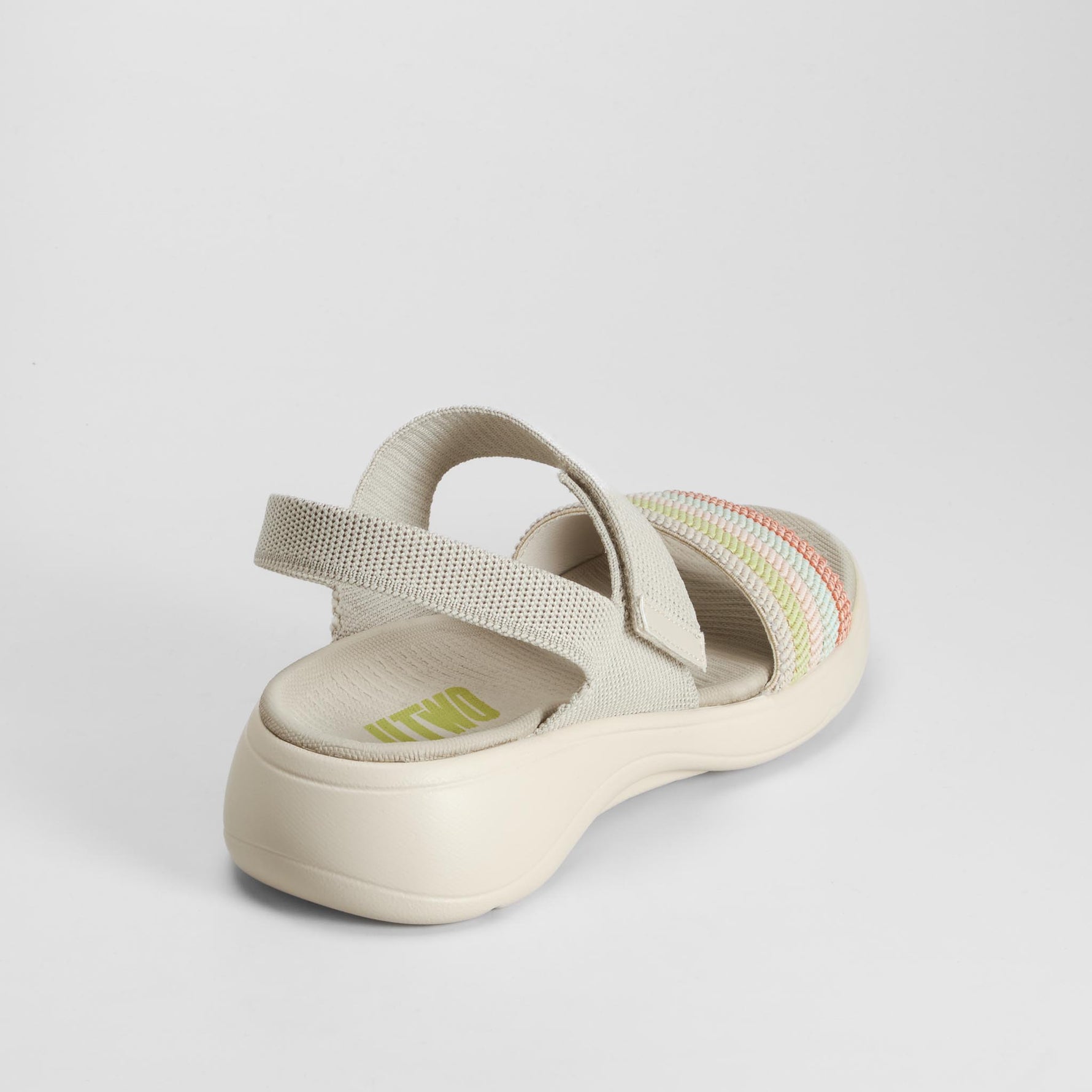 Sandalia deportiva cuña multicolor UTWO