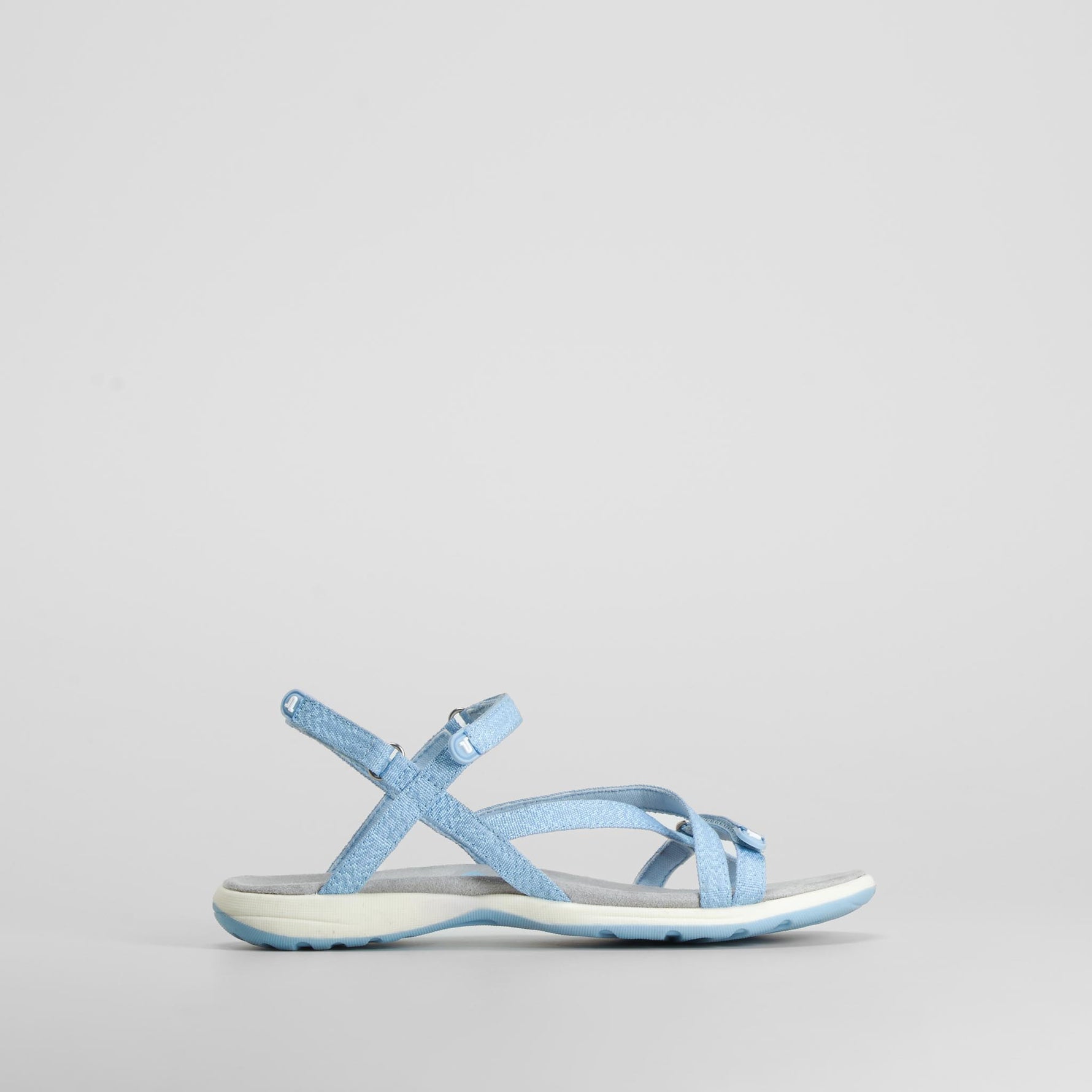 Sandalia deportiva tiras azul UTWO