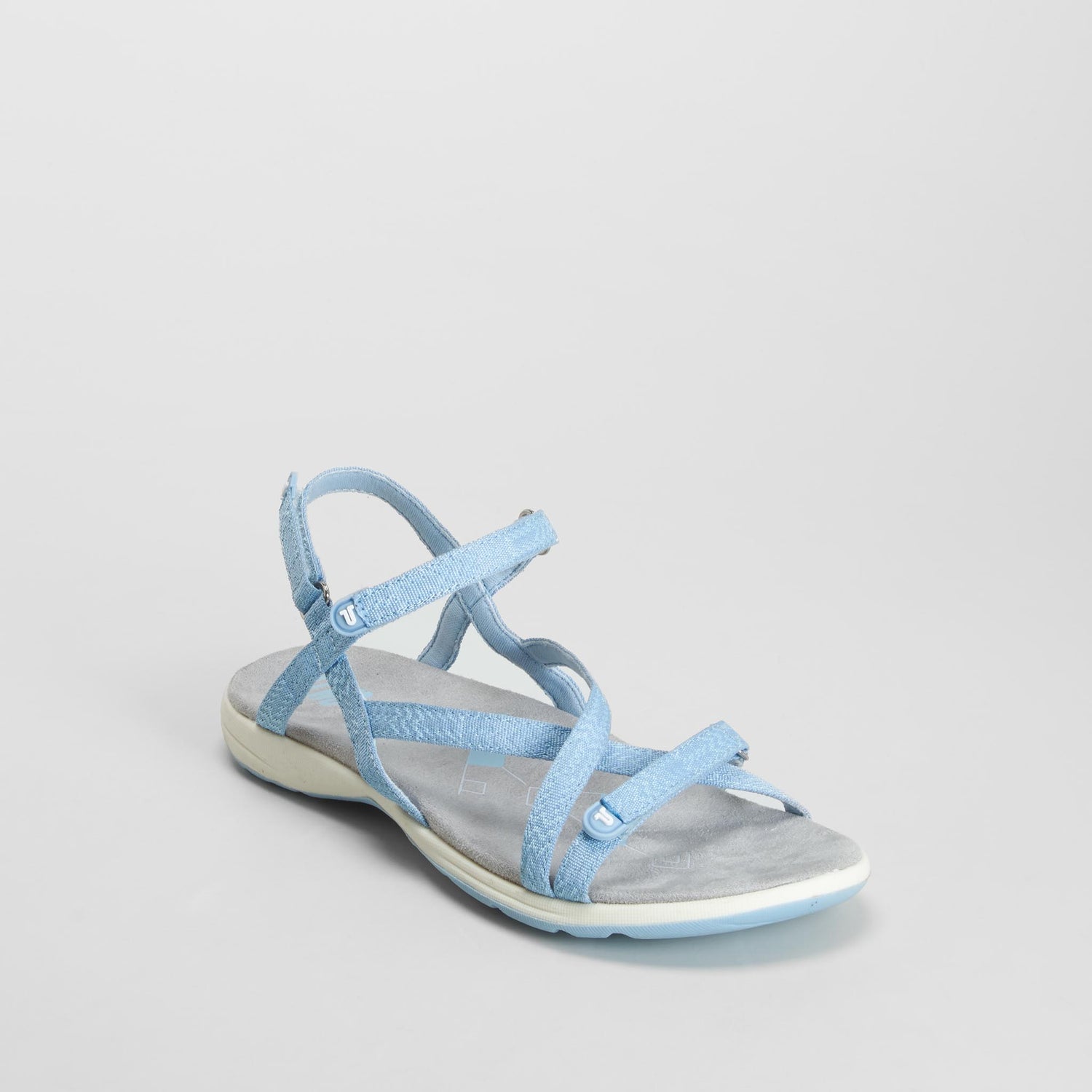 Sandalia deportiva tiras azul UTWO