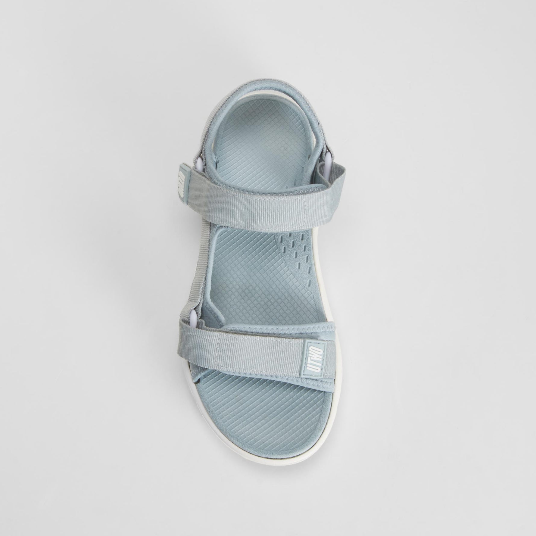 Sandalia deportiva velcro azul UTWO