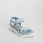 Sandalia deportiva velcro azul UTWO