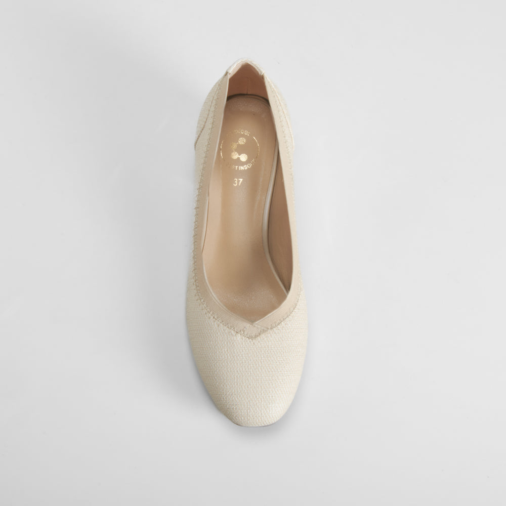 Zapato de tacón beige COMFEET
