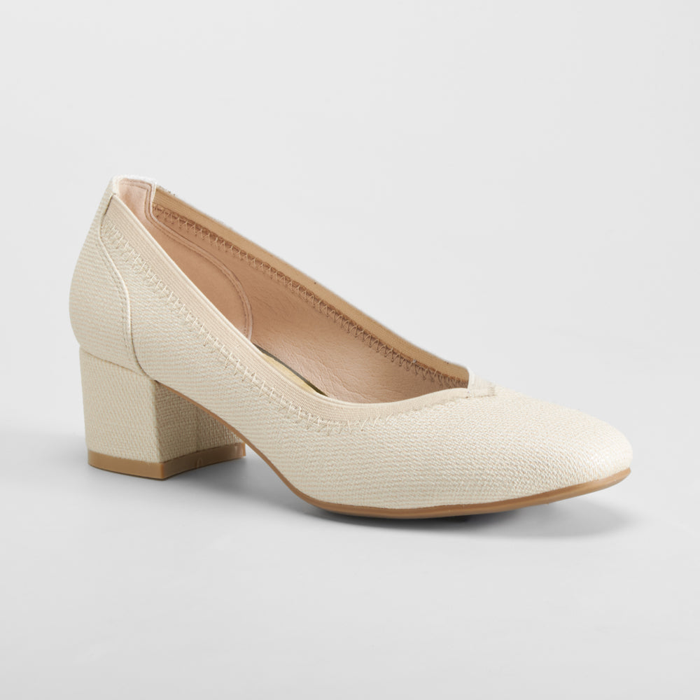 Zapato de tacón beige COMFEET