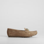 Mocasín beige piel FOSCO