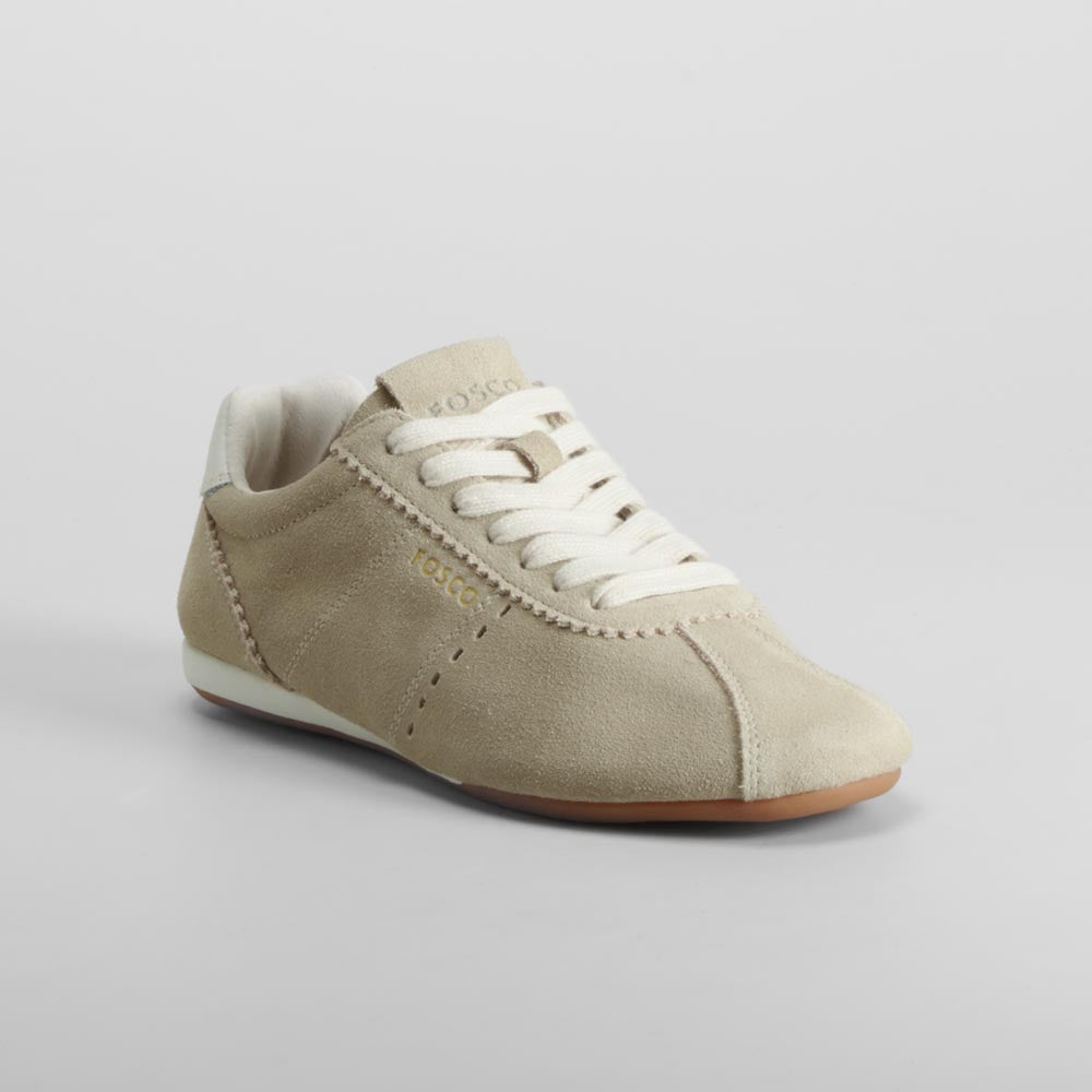 Zapatilla beige piel FOSCO