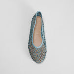 Bailarina rejilla azul PICCOLA PIU