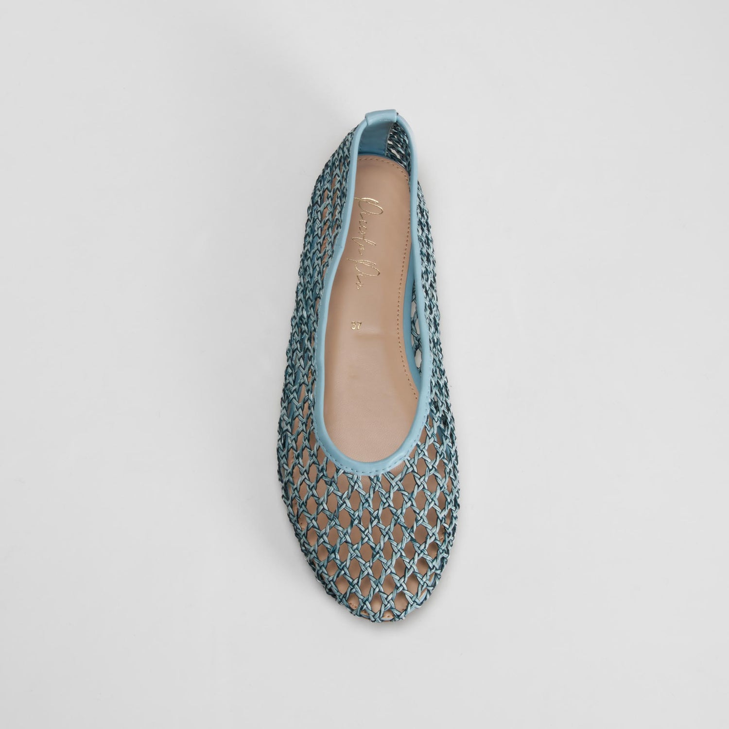 Bailarina rejilla azul PICCOLA PIU