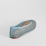 Bailarina rejilla azul PICCOLA PIU