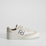 Zapatilla blanca detalles plateados PICCOLA PIU